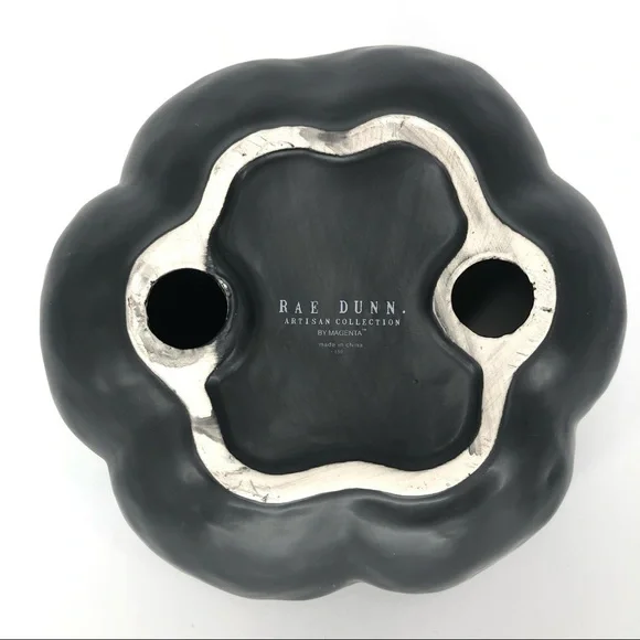 Rae Dunn Boo Pumpkin Black Large Halloween Decor Ceramic Large Letter - Picture 4 of 5